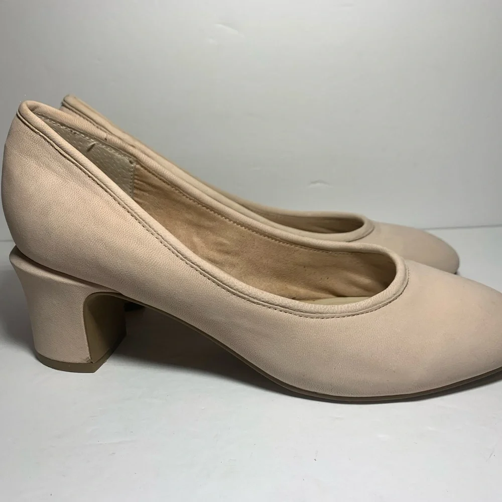 Seychelles Womens Mary Jane Pump Pastel Pink Leather Anthropologie Heels Size‎ 9